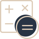 Mortgage Broker equals sign navy